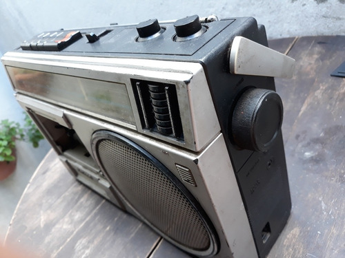 Radio Portátil Usado Toca Fita National Modelo Rx1394 Funcio