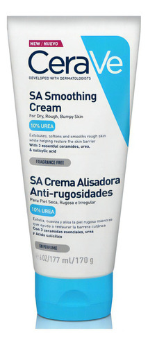 crema Cerave Sa Crema Alisadora Anti-rugosidades 170gr CeraVe SA Crema Alisadora Anti-rugosidades Crema - Pauch - Unidad - 1 - 170 mL - 170 g CeraVe