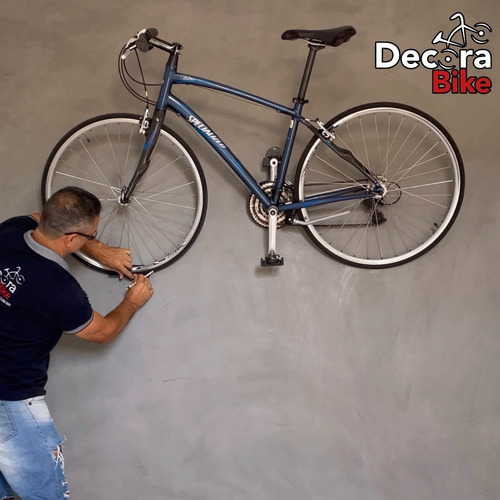 Imagem 6 de 10 de Suporte De Parede Para Bicicletas, Perfeito P/ Pedal De Clip