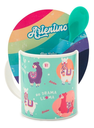 Imagen 7 de 10 de Pack 6 Jarro Taza Infantil Nena Nene Regalo Cuchara Acrilico