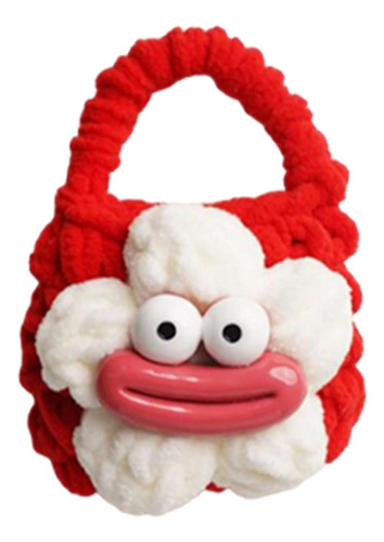4 Funda Para Auriculares, Hecha A Mano, De Punto, Minibolso