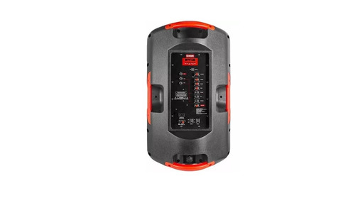Bocina Kaiser MSA-7515MX con bluetooth negra