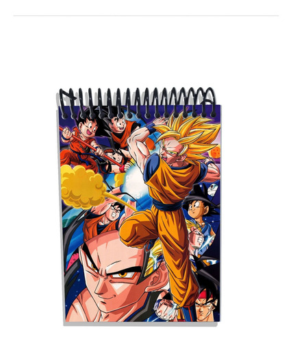 Imagem 2 de 2 de Caderneta Capa Dura Anime Dragon Ball Super Goku