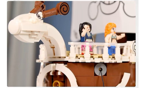 Moc Barco Bloques One Piece Thousand Sunny Going Merry Luffy 1484 One Piece
