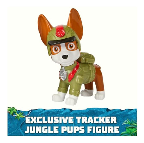 Paw Patrol Jungle Pups, Vehículo Temático De Tracker,