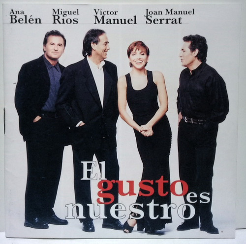 Cd Belen -rios-manuel Y Serrat (el Gusto Es Nuestro) 