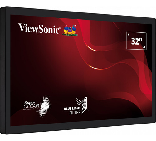 Monitor Comercial Multi-touch Viewsonic 32  Td3207 Marco Ab