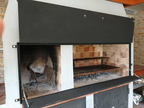 Tapa Para Parrilla Con Mesada En 2 Partes A Medida