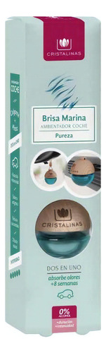 Aromatizante Cristalinas Para Automóvil Aroma Brisa Marina