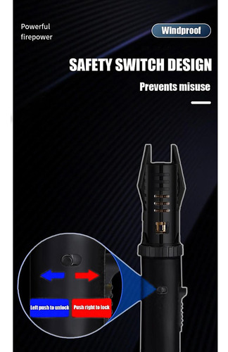 Mechero Alta Calidad, Mxrfb-002, 2 Pzas, Negro, Recargable