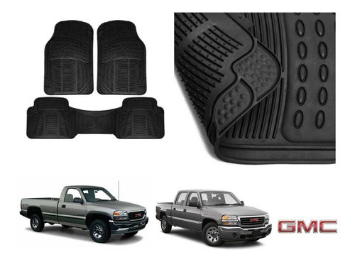 Kit Tapetes Uso Rudo Gmc Sierra 2005 Rubber Black Original