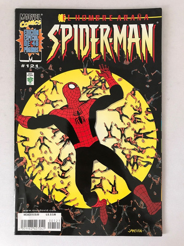 El Hombre Araña Spiderman #121 Marvel Comics Edit. Vid 2003 (Usado)