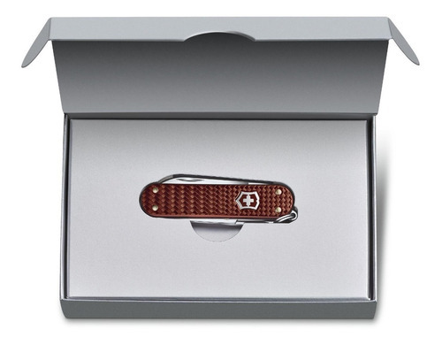 Cortaplumas Victorinox Classic Precious Alox Coleccion Suiza Color Hazel brown