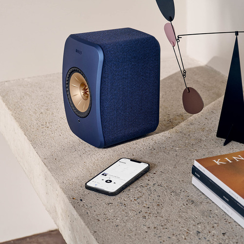 Kef Lsx Ii Sistema De Altavoces Inalámbricos Hifi (azul Cobalto)