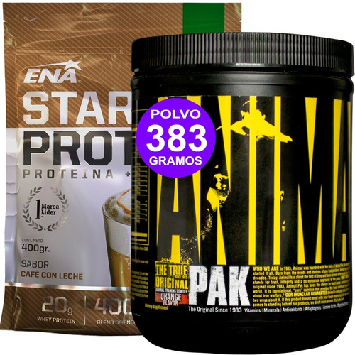 Crecimiento Marcacion Animal Pak + Proteina Desayuno Starter