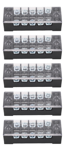 Bus Bar 15a 5 Sets Power Distribution Block M3 Screw