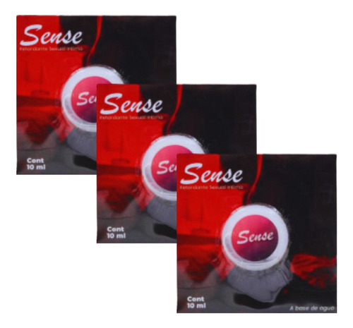 Sense Retardante Y Lubricante,  Formato En Gel Lleva 3