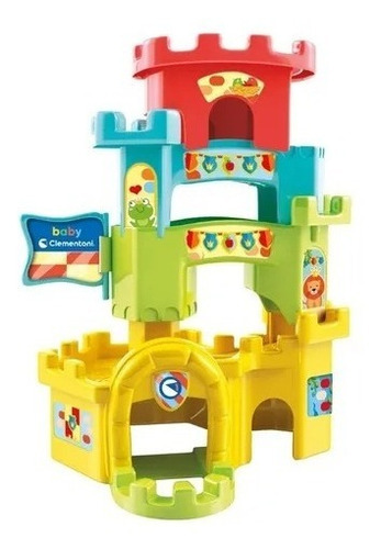 Castillo Apilable Baby Clementoni Torre Pelotas Infantil Color Multicolor