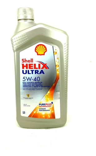 Aceite Sintetico 5w-40 Helix Ultra Api Sp/acea A3/b4 Shell