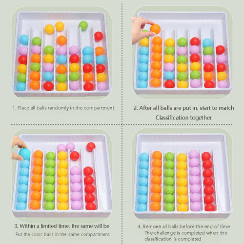 Clasificación Interactiva Bola De Color Del Juguete Bola E