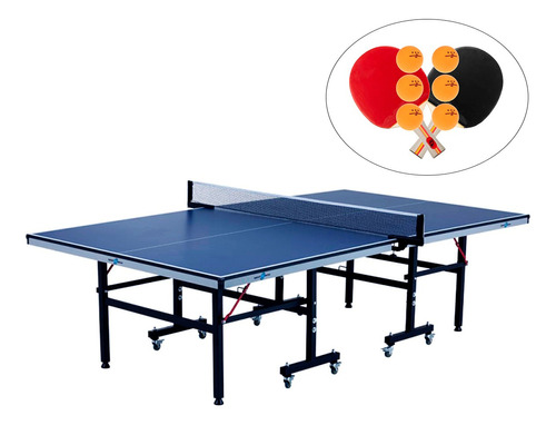Mesa Ping Pong 16mm Profesional Sportfitness Raquetas Bolas