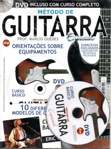 Curso Básico Para Guitarra Especial - Revista + Dvd