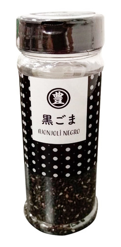 Imagen 1 de 1 de Ajonjoli Negro Tostado, Toyo Foods 40g