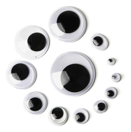 Li Wiggle-, Accesorios For Ojos De Animales, 926 Piezas