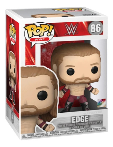 Funko Pop Wwe Edge 86 Original Funko Scarlet Kids