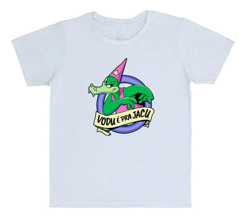 Camiseta Infantil Vodu E Pra Jacu