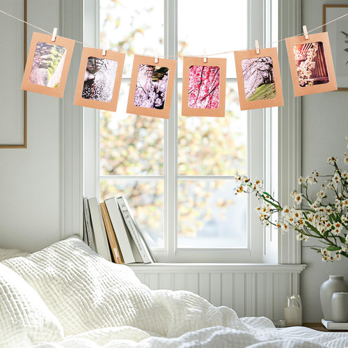 30 Marcos De Fotos Vorcool De Papel Kraft Para Colgar En La