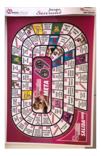 Juego De Mesa Sensual Para Parejas / Juego De La Oca Sensual