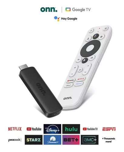 Dispositivo de Streaming Onn Google TV Full HD 2023 Negro ONN