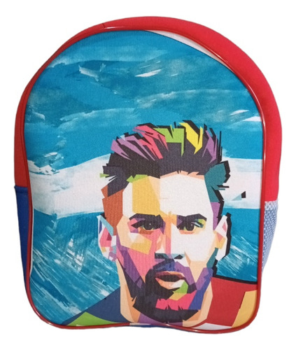 Mochila Infantil De Neoprene, Tamaño Intermedio.  Messi