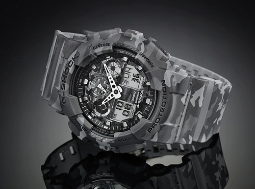 Imagem 5 de 7 de Imperdível Relógio G-shock Ga-100cm-8adr