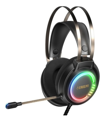 Audifonos Gamdias Gd-eros M3 Stereo Rgb Usb Color Negro /vc