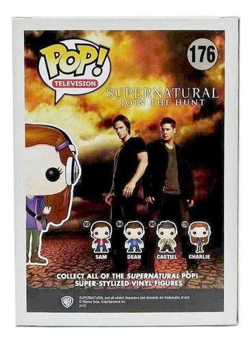 Funko Pop Tv Supernatural Sobrenatural Charlie Bradbury #176