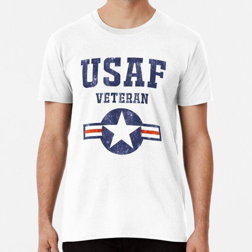 Remera Veterano De La Fuerza Aérea Usaf Algodon Premium