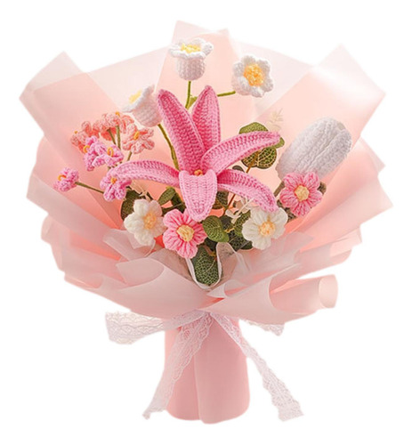 De Flores De Flor De Crochet, Flores Falsas De Tejido De