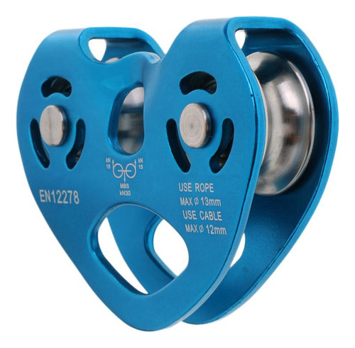 30kn Rock Climbing Cable Trolley Fast Polea Accesorio