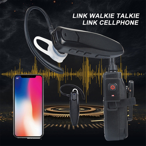 Auriculares Inalámbricos Walkie Talkie Con Bluetooth Ptt, Ma