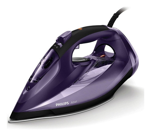 Imagen 2 de 10 de Plancha A Vapor Philips 2600w Azur Gc4563/30 + Saca Pelusa