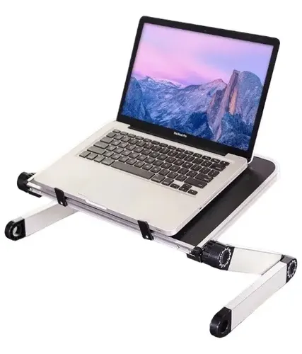 Base Mesa Portátil Stand Soporte Laptop Notebook Multiuso Gris ...