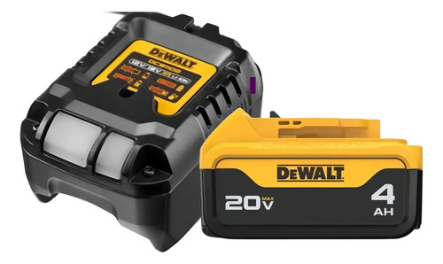 Parafusadeira Imp 1/4 Dewalt Dcf887 + Bat 4ah + Carreg Cor Amarelo/preto Frequência