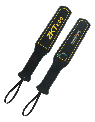 Detector De Metales Zk Teco Zkd-180 Portátil Recargable /vc Color Negro