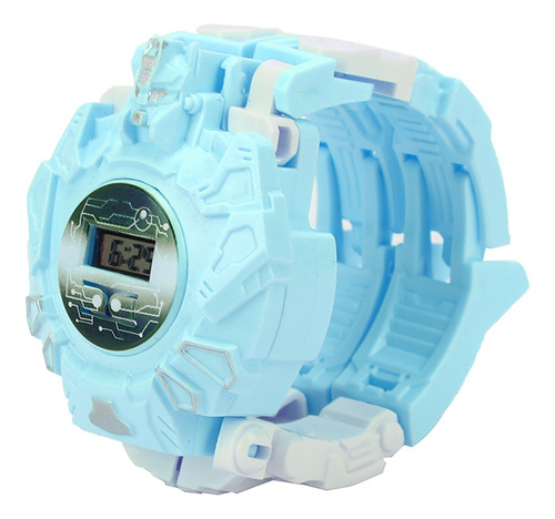 Reloj Transformador De Robot Reloj Digital Transformador Rel