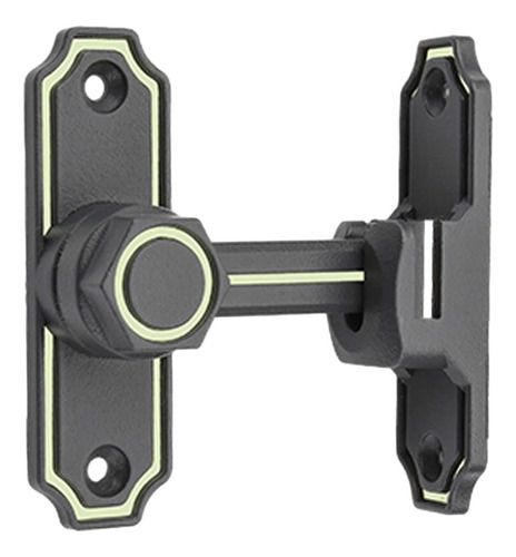 Cerradura De Pestillo De Puerta, Cerradura De Gris Luminoso