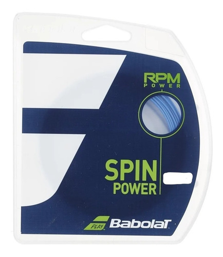 Corda Babolat Rpm Power 17l 1.25mm Azul - Set Indi