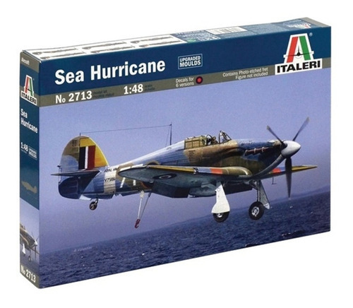 Kit de avión Italeri Sea Hurricane + grabado con foto 1/48 - 2713