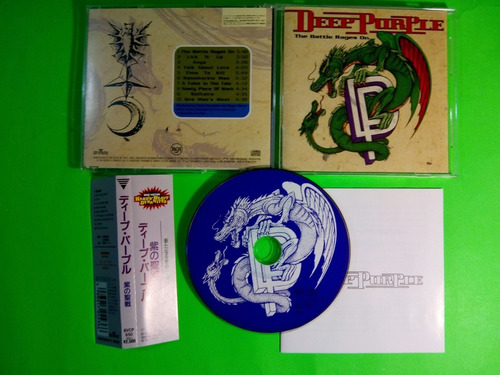 Deep Purple - The Battle Rages On (cd Álbum, 1993, Japón)